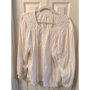 Old Navy Peasant Blouse XL